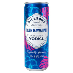 Billson's Vodka Blue Hawaiian Can 355mL - Harry's Liquor
