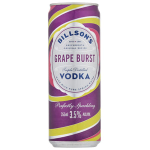 Billson's Vodka Grape Burst Can 355mL - Harry's Liquor