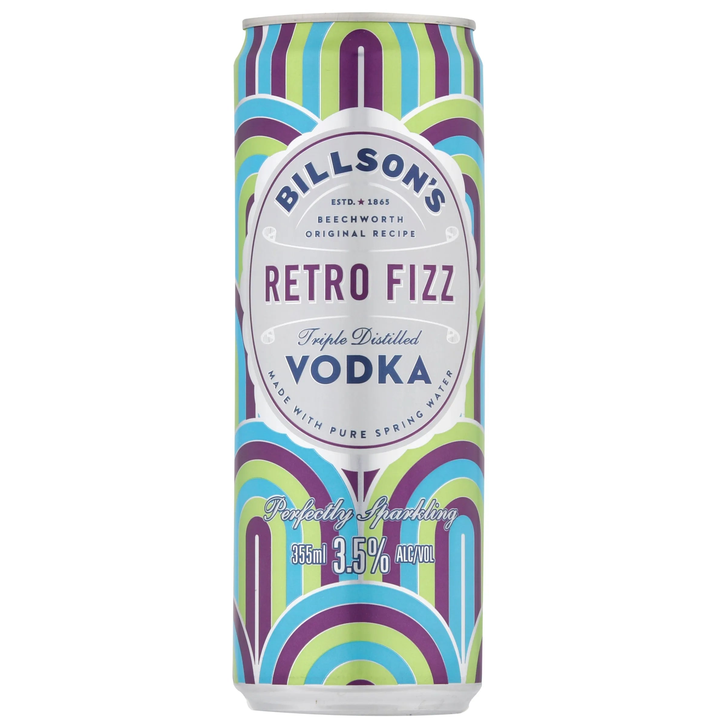Billson's Vodka Retro Fizz Can 355mL - Harry's Liquor
