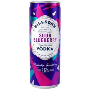 Billson's Vodka Sour Blueberry Can 355mL - Harry's Liquor