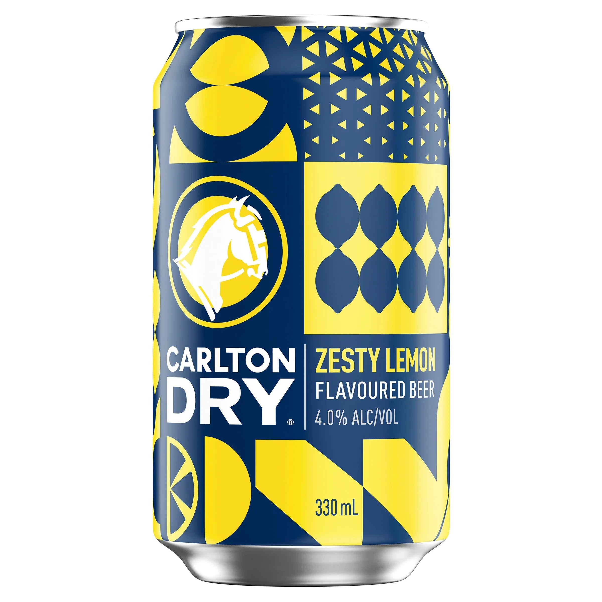 Carlton Dry Zesty Lemon Flavoured Beer Can 330mL - Harry's Liquor
