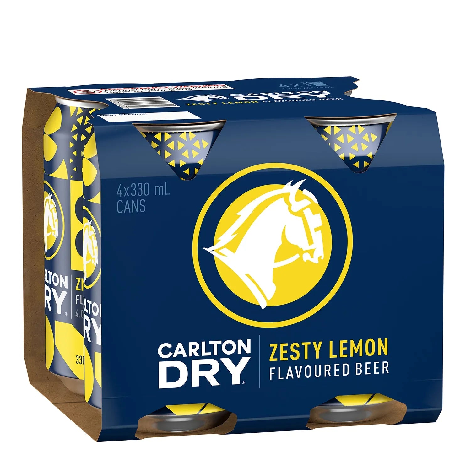 Carlton Dry Zesty Lemon Flavoured Beer Can 330mL - Harry's Liquor
