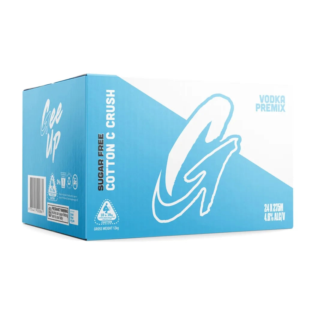 Gee Up Cotton Candy Sugar Free Bottle 275mL - Harry's Liquor