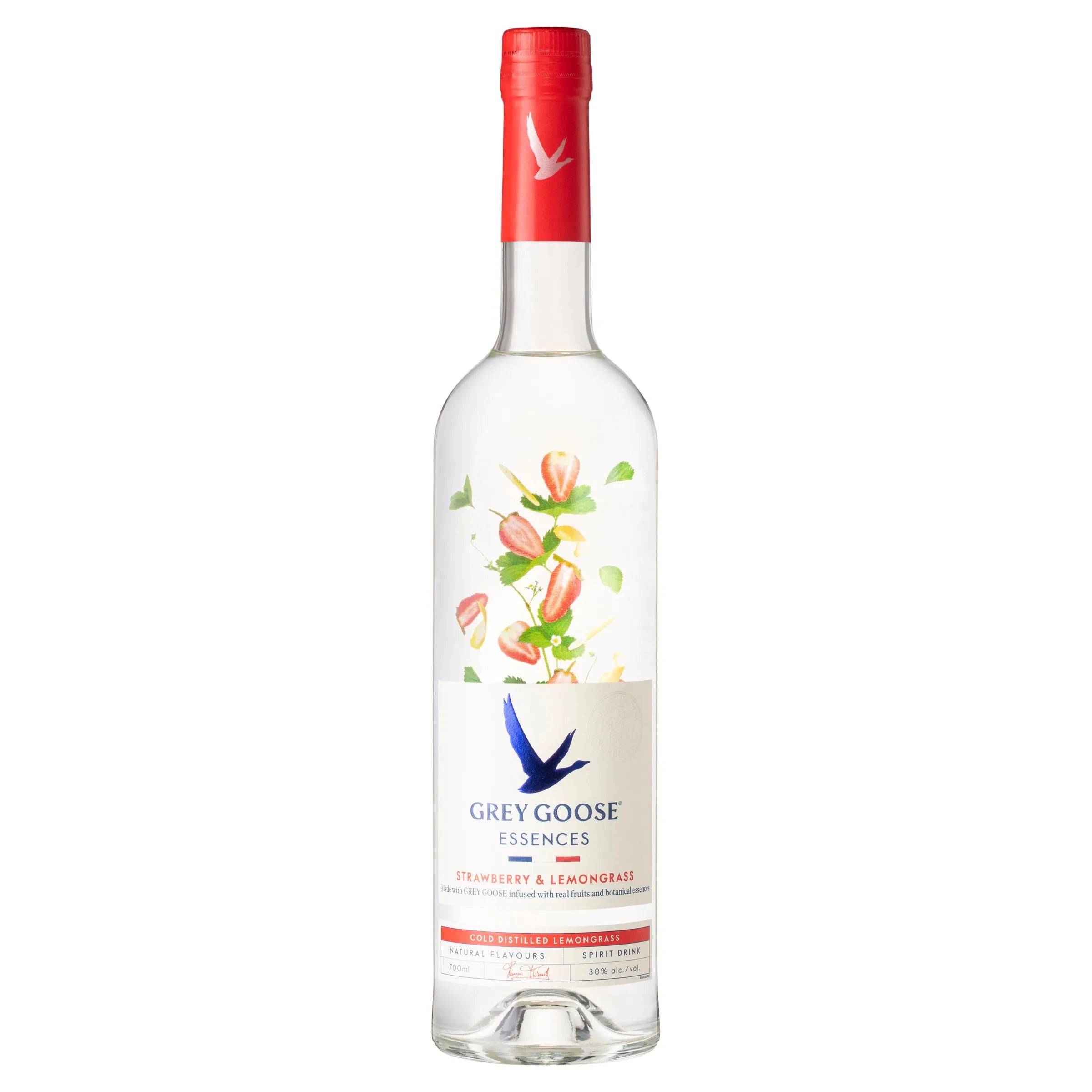 Grey Goose Essences Strawberry & Lemongrass Vodka 700mL - Harry's Liquor
