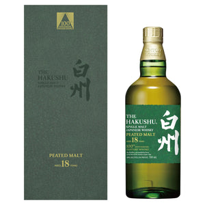 Hakushu 18 Year Old Single Malt Japanese Whisky 100th Anniversary Edition 700mL - Harry's Liquor