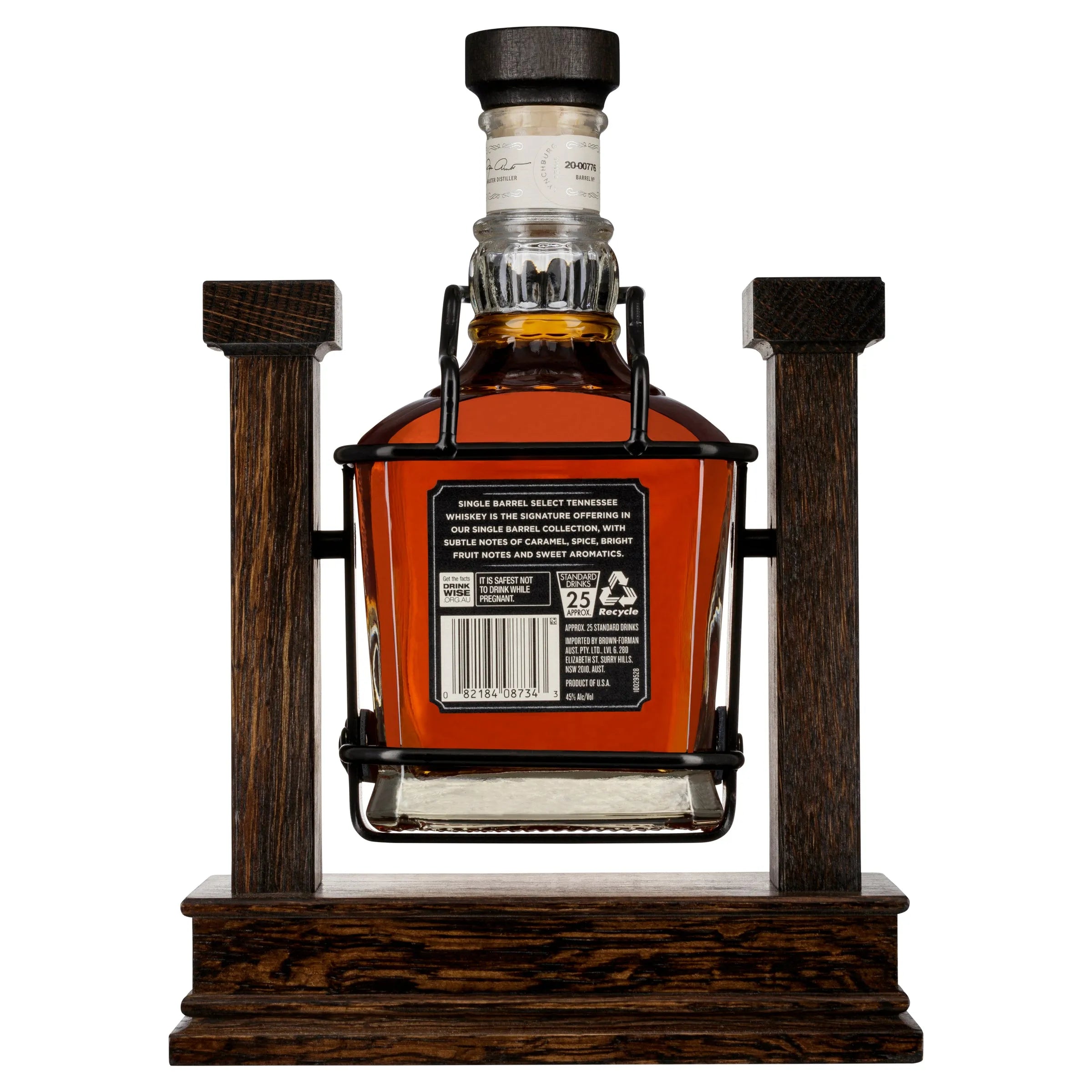 Jack Daniel's Single Barrel Select With Special Edition Wooden Cradle 700mL - Harry's Liquor