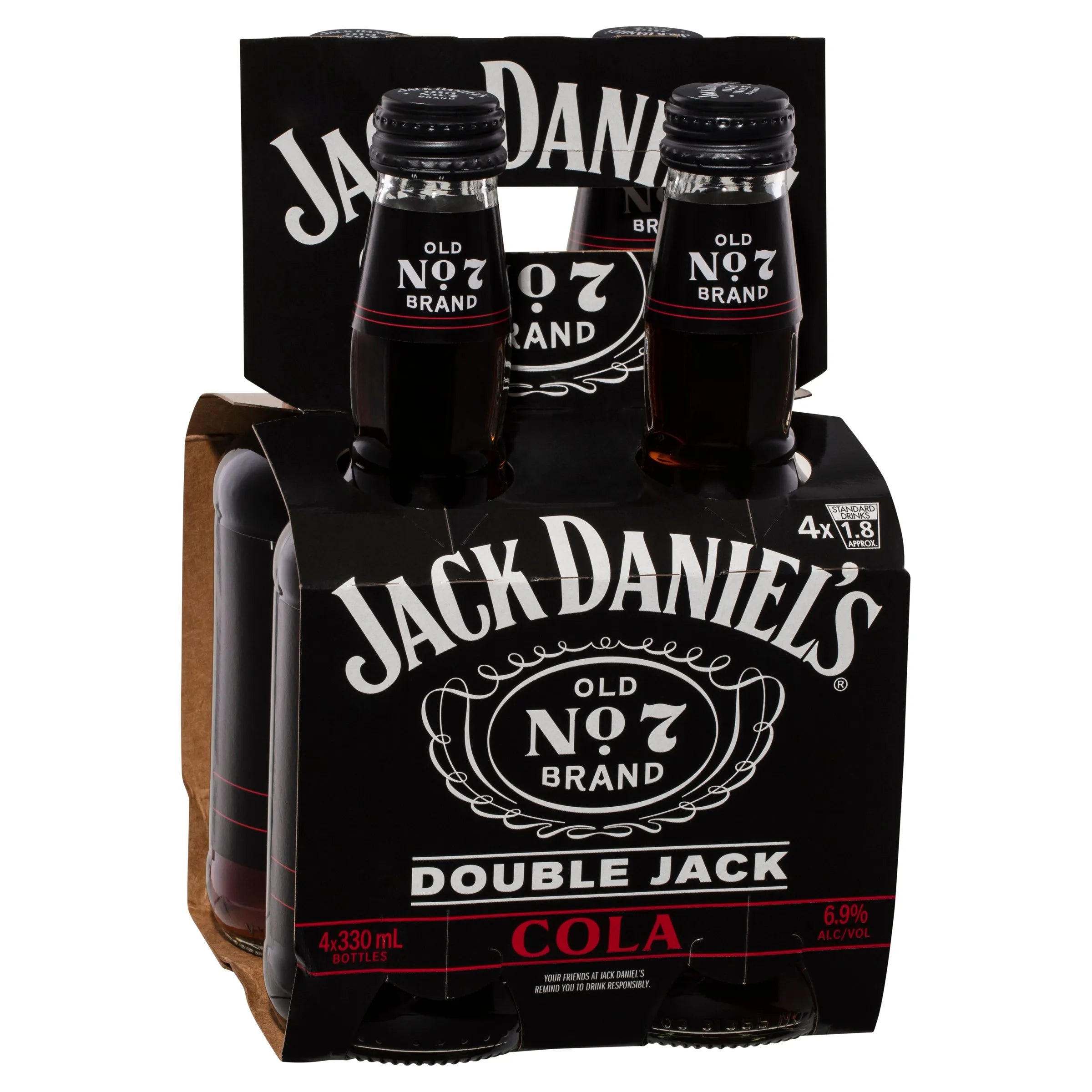 Pack Jack Daniels Cola 275ml Jack Daniel's Tennessee Whiskey