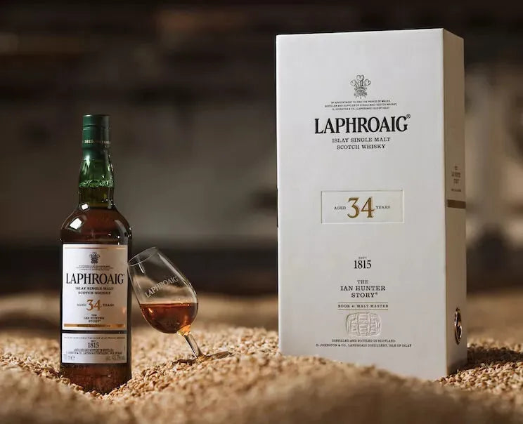 Laphroaig 34 Year Old The Ian Hunter Story Book #4 Single Malt