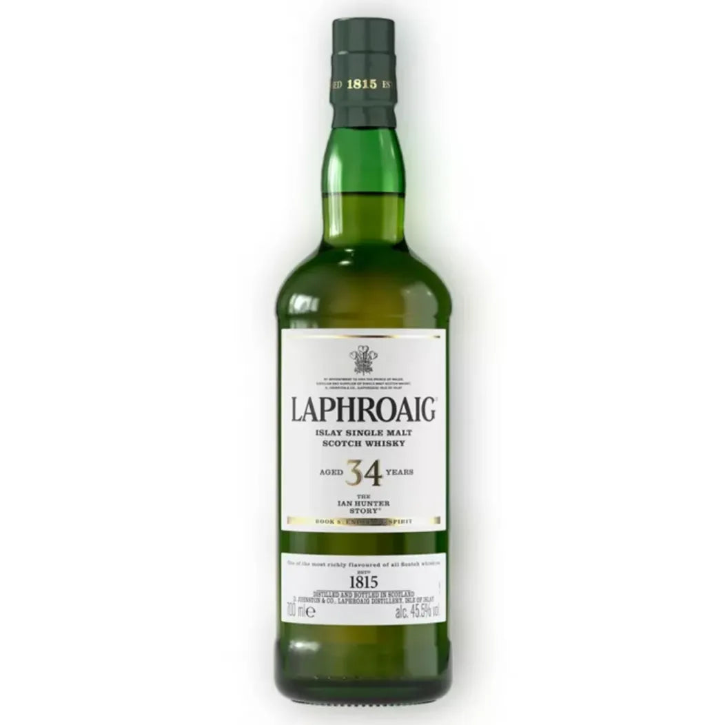 Laphroaig 34 Year Old The Ian Hunter Story Book #5 Single Malt Scotch Whisky 700mL - Harry's Liquor