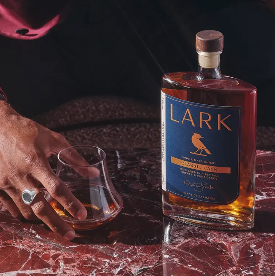 Lark Classic Cask Single Malt Australian Whisky & Glencairn Glass Gift Pack 100mL - Harry's Liquor
