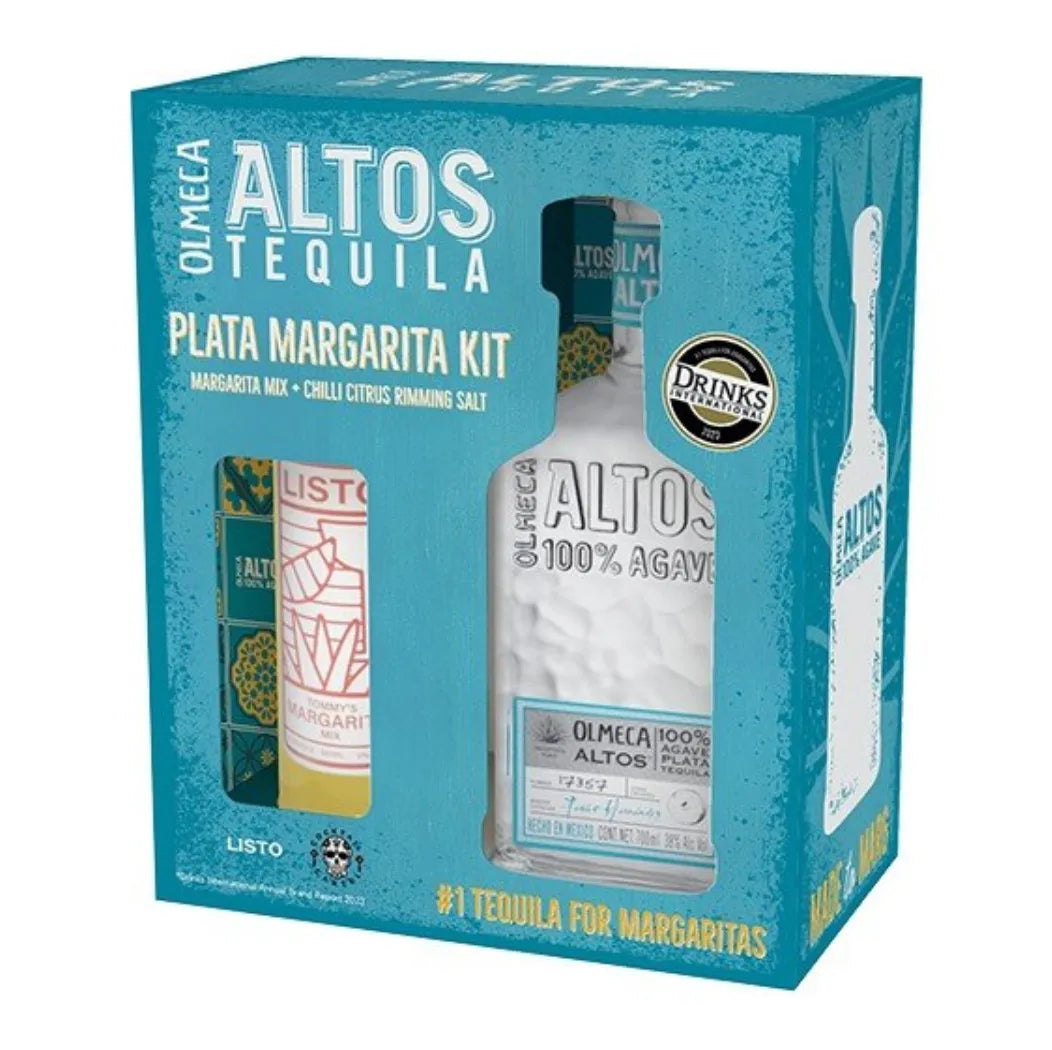 Olmeca Altos Blanco Tequila Margarita Gift Pack 700mL - Harry's Liquor