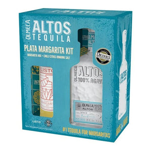 Olmeca Altos Blanco Tequila Margarita Gift Pack 700mL - Harry's Liquor