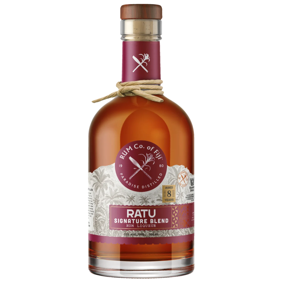 Rum Co. of Fiji Ratu 8 Year Old Signature Premium Rum Liqueur 700mL - Harry's Liquor