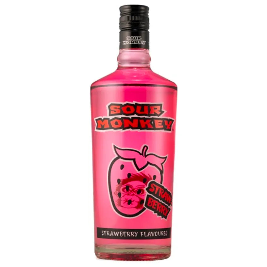 Sour Monkey Strawberry 750mL - Harry's Liquor