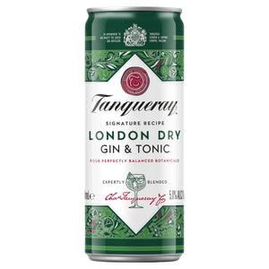 Tanqueray Gin & Tonic Can 250mL - Harry's Liquor
