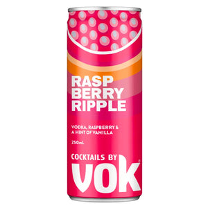 Vok Raspberry Ripple Cocktail Can 250mL - Harry's Liquor