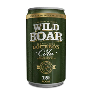 Wild Boar Bourbon & Cola 12% Can 200mL - Harry's Liquor