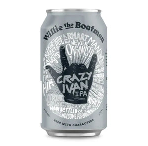 Willie the Boatman Crazy Ivan IPA Can 375mL - Harry's Liquor