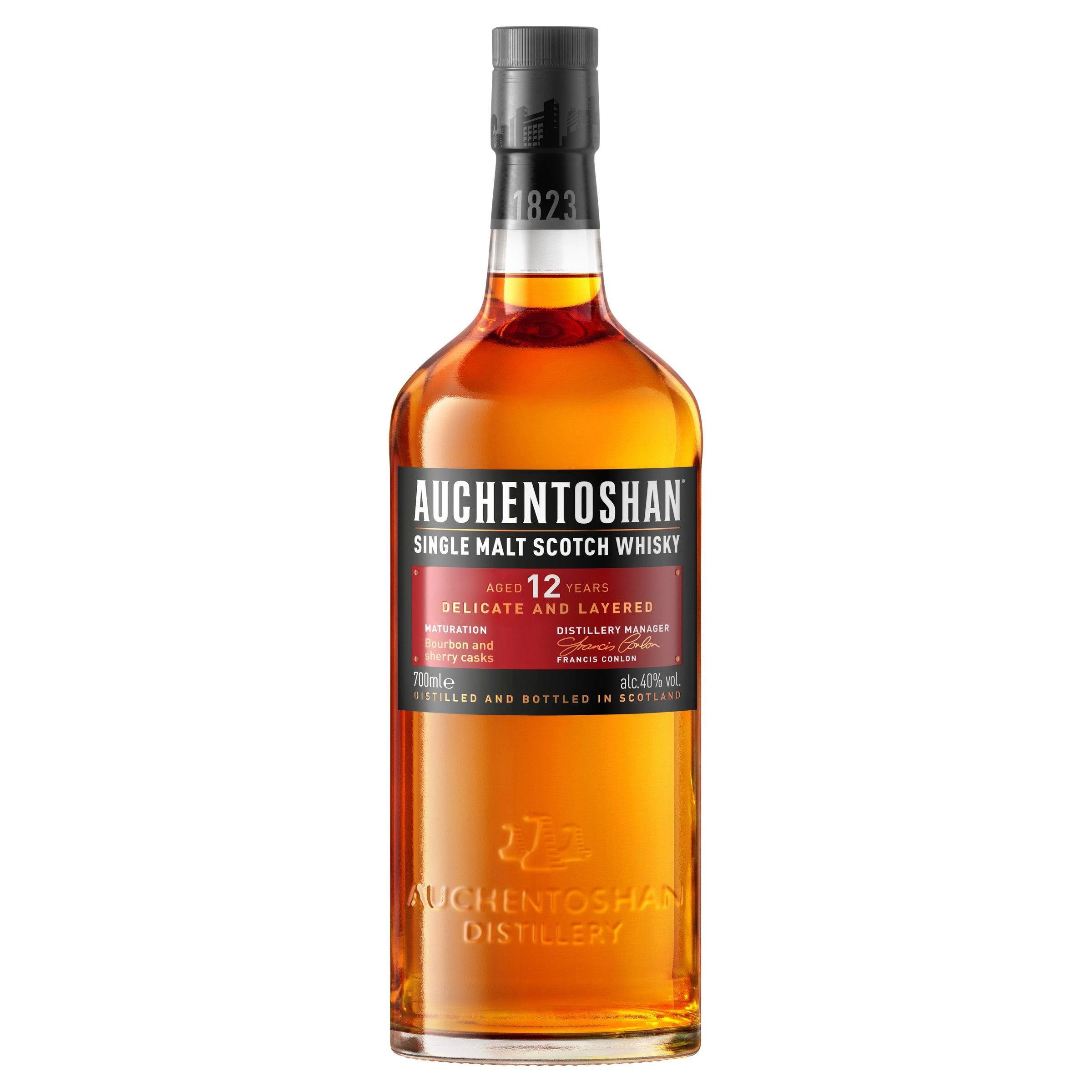 Auchentoshan 12 Year Old Single Malt Scotch Whisky 700mL - Harry's Liquor