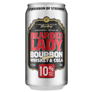 Bearded Lady Bourbon & Cola 10% Can 375mL - Harry's Liquor