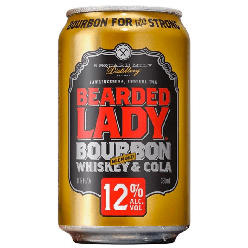 Bearded Lady Bourbon & Cola 12% Can 330mL - Harry's Liquor