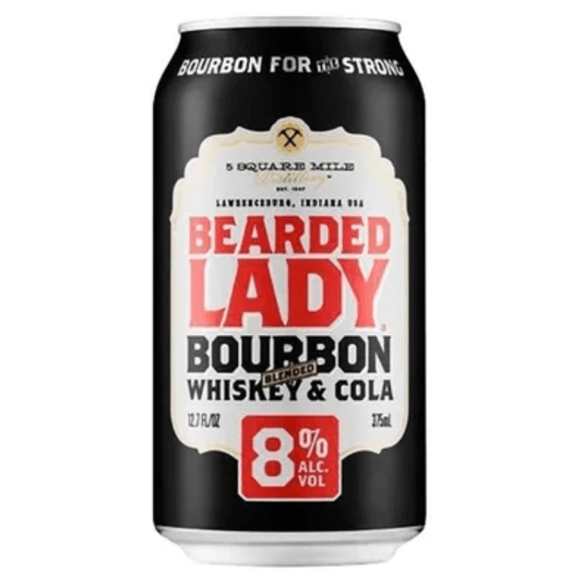 Bearded Lady Bourbon & Cola 8% Can 375mL - Harry's Liquor