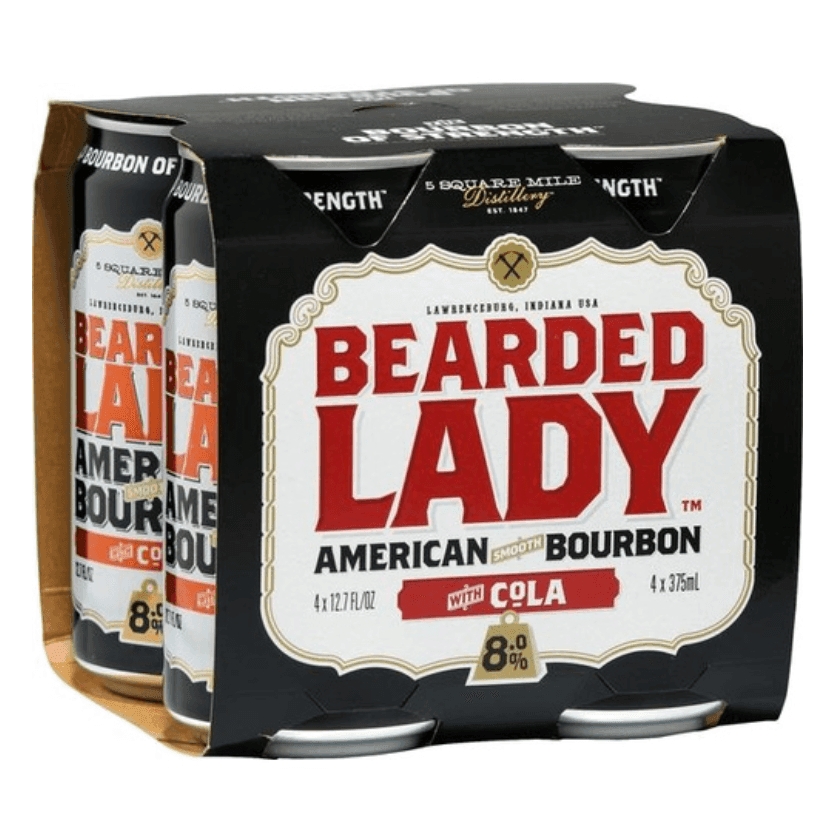Bearded Lady Bourbon & Cola 8% Can 375mL - Harry's Liquor