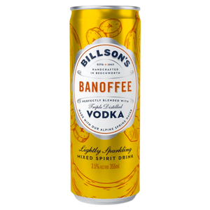 Billson's Vodka Banoffee Can 355mL - Harry's Liquor