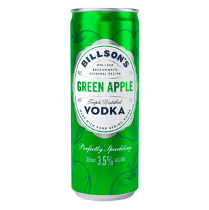 Billson's Vodka Green Apple Can 355mL - Harry's Liquor