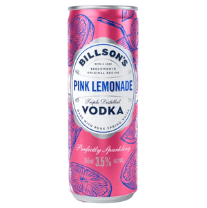 Billson's Vodka Pink Lemonade Can 355mL - Harry's Liquor
