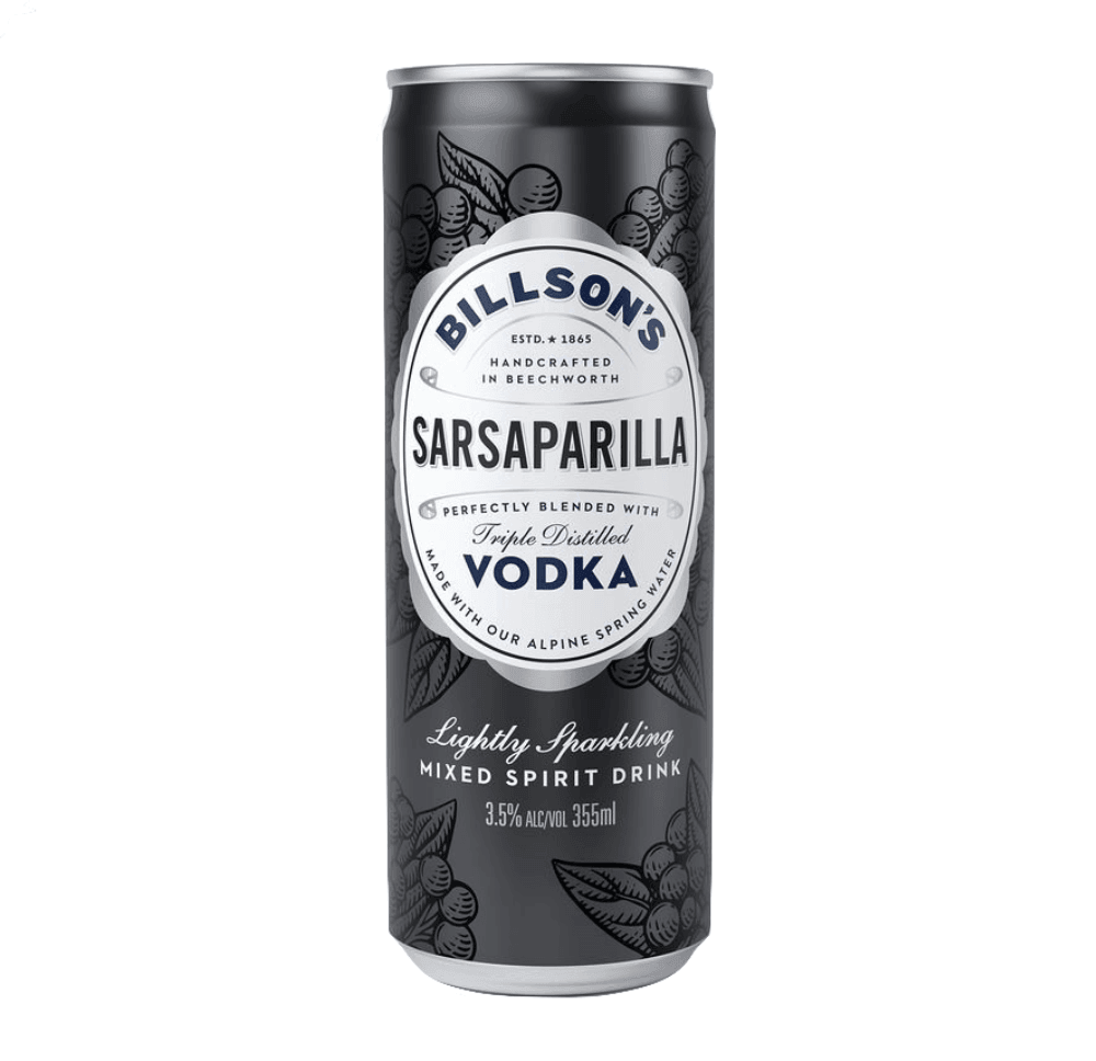 Billson's Vodka Sarsaparilla Can 355mL - Harry's Liquor