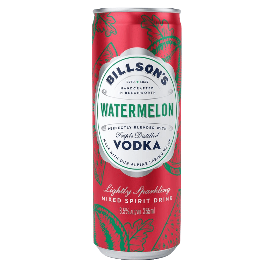 Billson's Vodka Watermelon Can 355mL - Harry's Liquor
