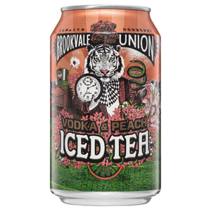 Brookvale Union Vodka & Peach Iced Tea Can 330mL - Harry's Liquor
