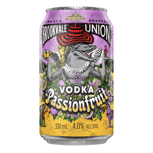 Brookvale Union Vodka Passionfruit Can 330mL - Harry's Liquor