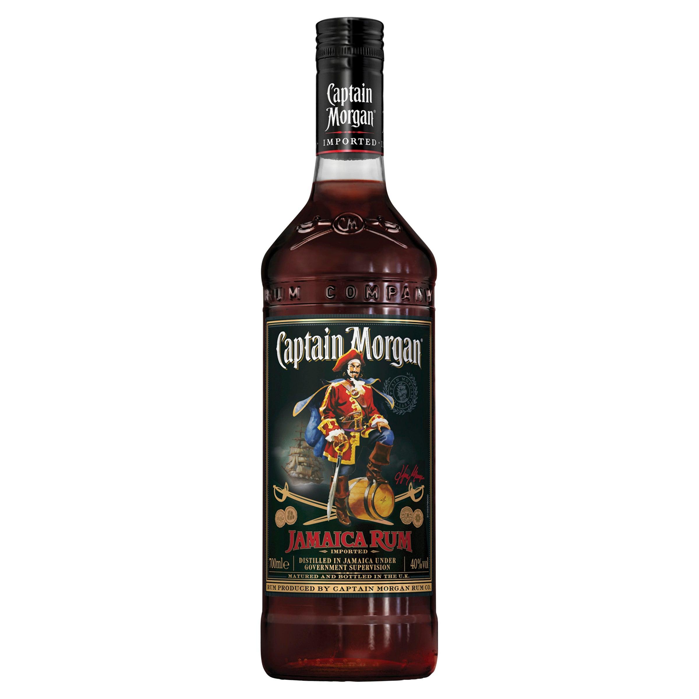Captain Morgan Jamaican Dark Rum 700mL - Harry's Liquor
