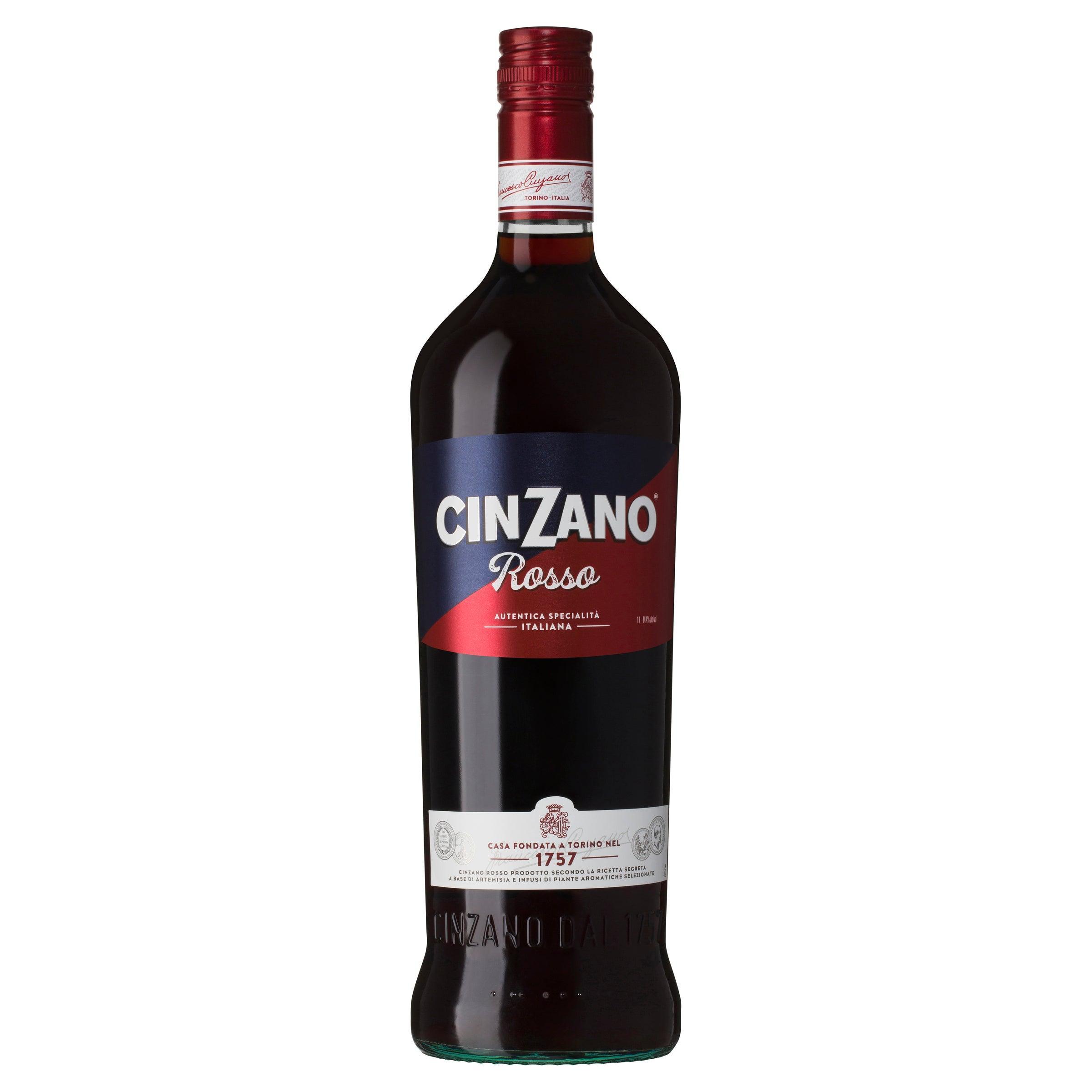 Cinzano Rosso Vermouth 1L - Harry's Liquor