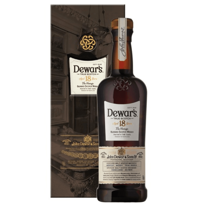 Dewar's The Vintage 18 Year Old Blended Scotch Whisky 1L - Harry's Liquor