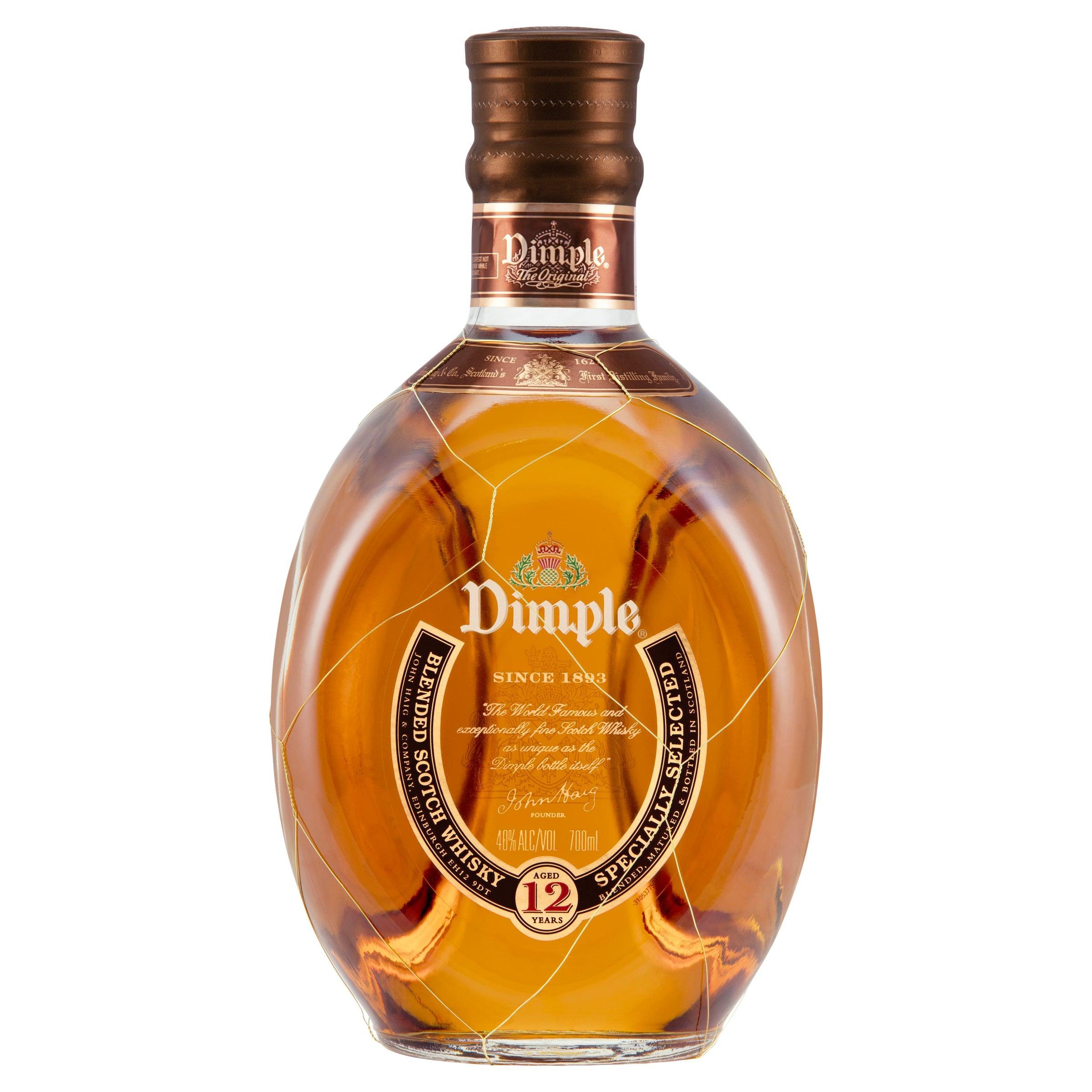 Dimple 12 Year Old Blended Scotch Whisky 700mL - Harry's Liquor