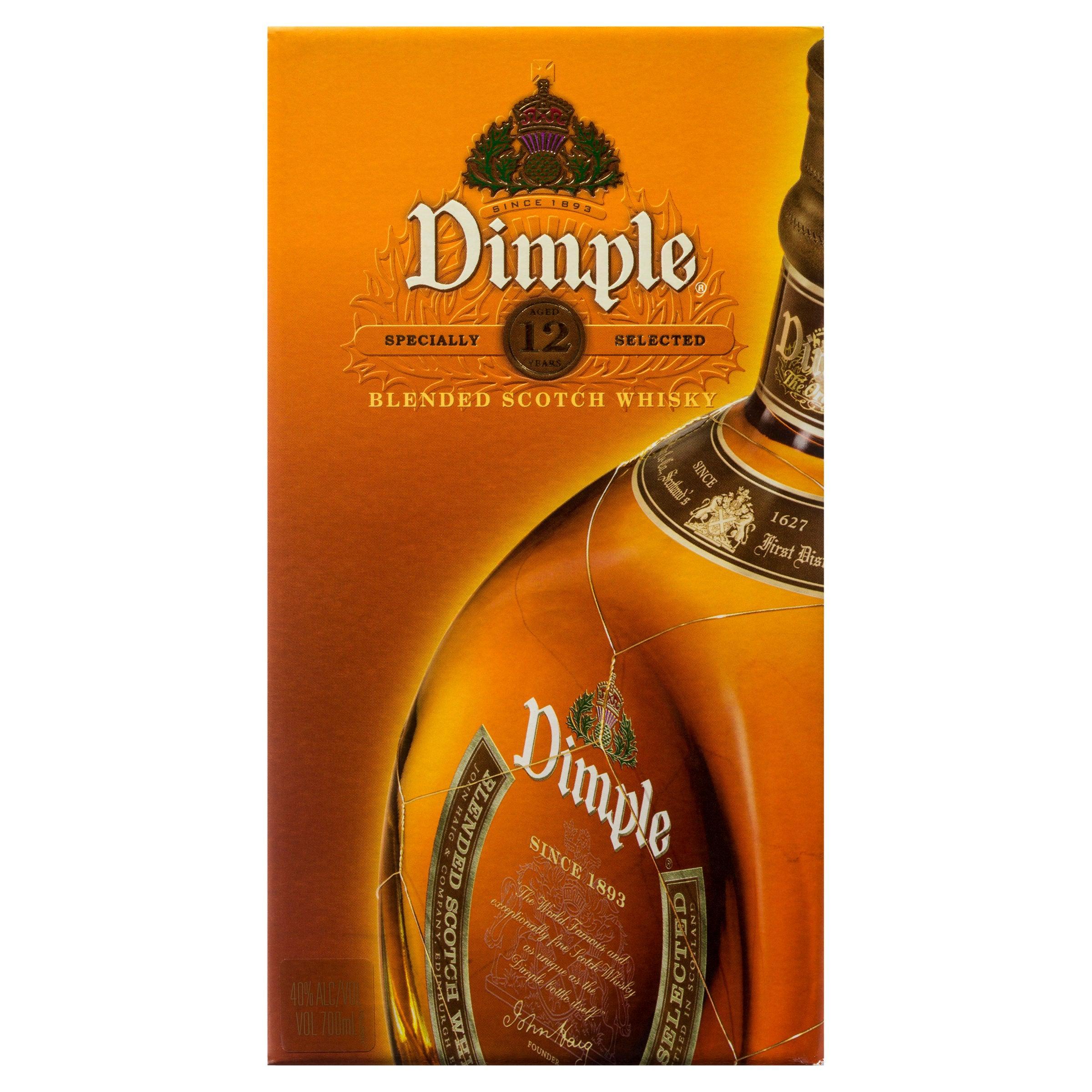 Dimple 12 Year Old Blended Scotch Whisky 700mL - Harry's Liquor