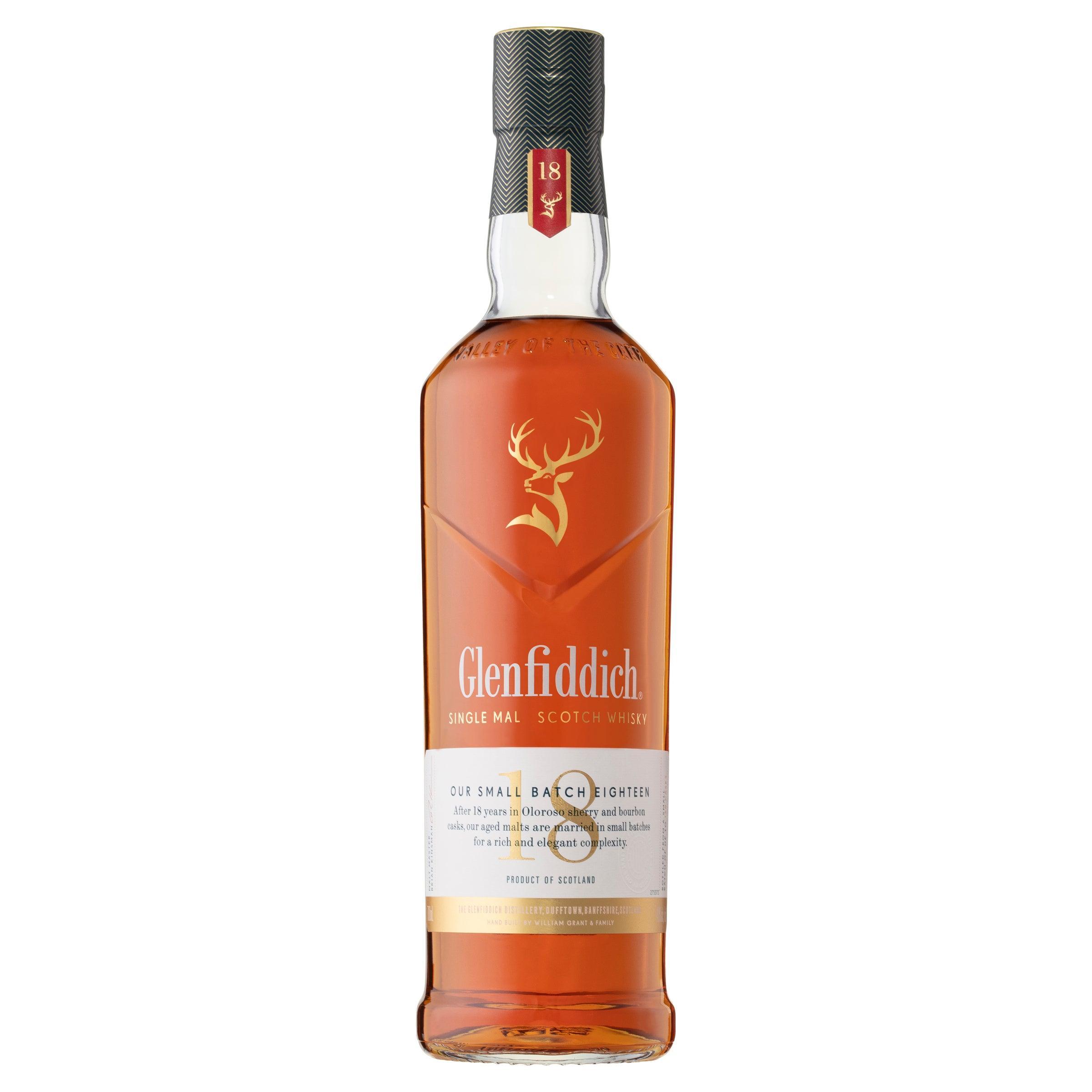 Glenfiddich 18 Year Old Single Malt Scotch Whisky 700mL - Harry's Liquor