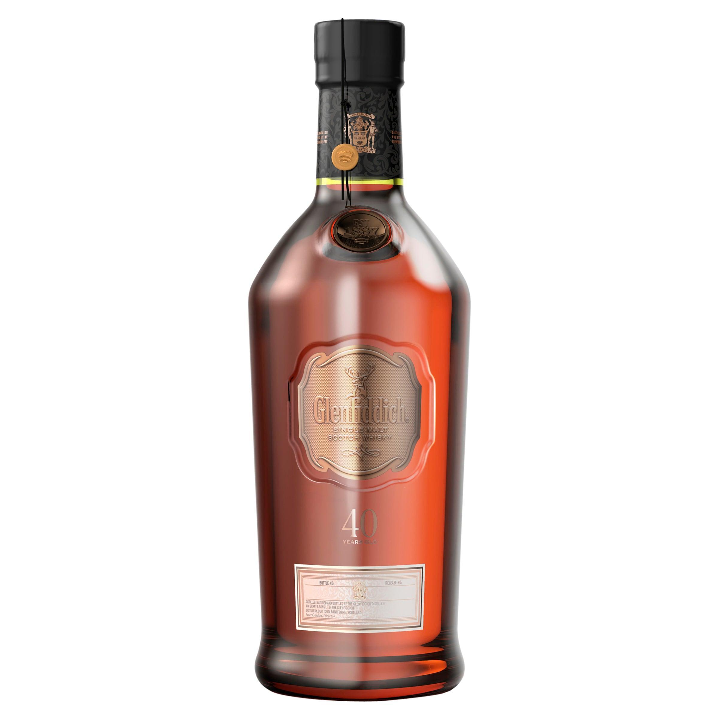 Glenfiddich 40 Year Old Single Malt Scotch Whisky 700mL - Harry's Liquor