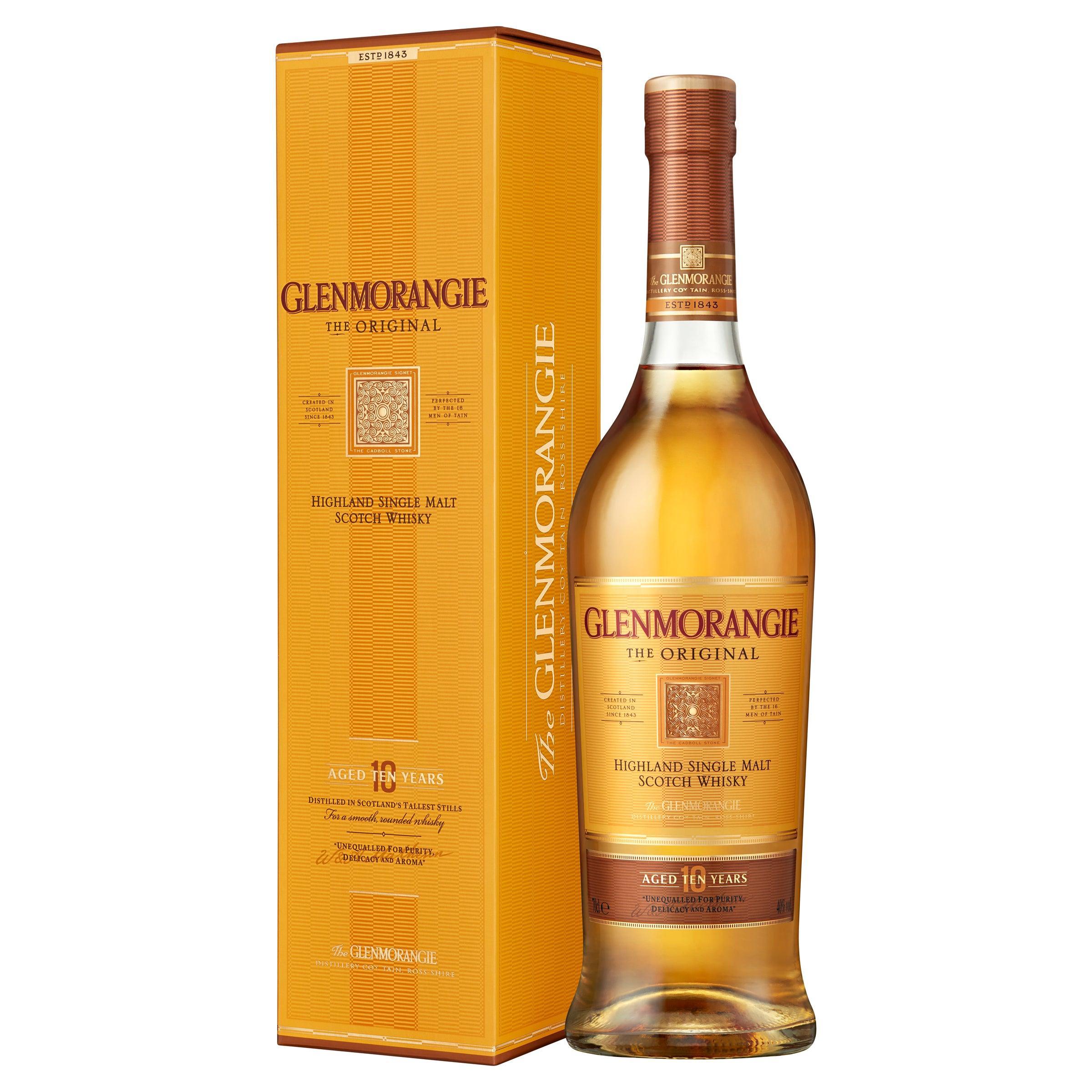 Glenmorangie The Original 10 Year Old Single Malt Scotch Whisky 700mL - Harry's Liquor