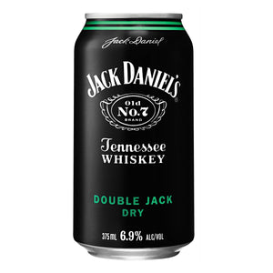 Jack Daniel's Tennessee Whiskey Double Jack & Dry Can 375mL - Harry's Liquor