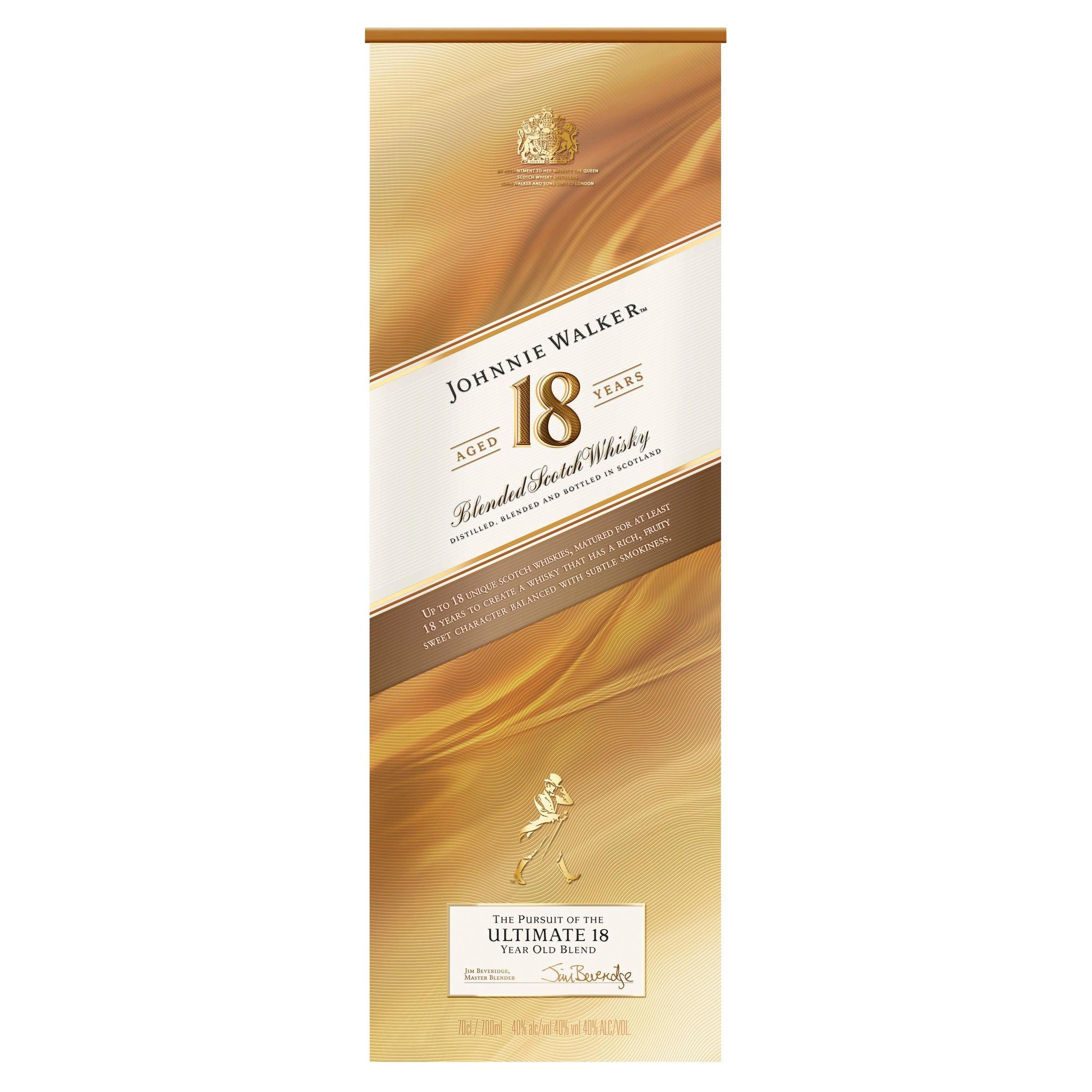 Johnnie Walker 18 Year Old Blended Scotch Whisky 700mL - Harry's Liquor