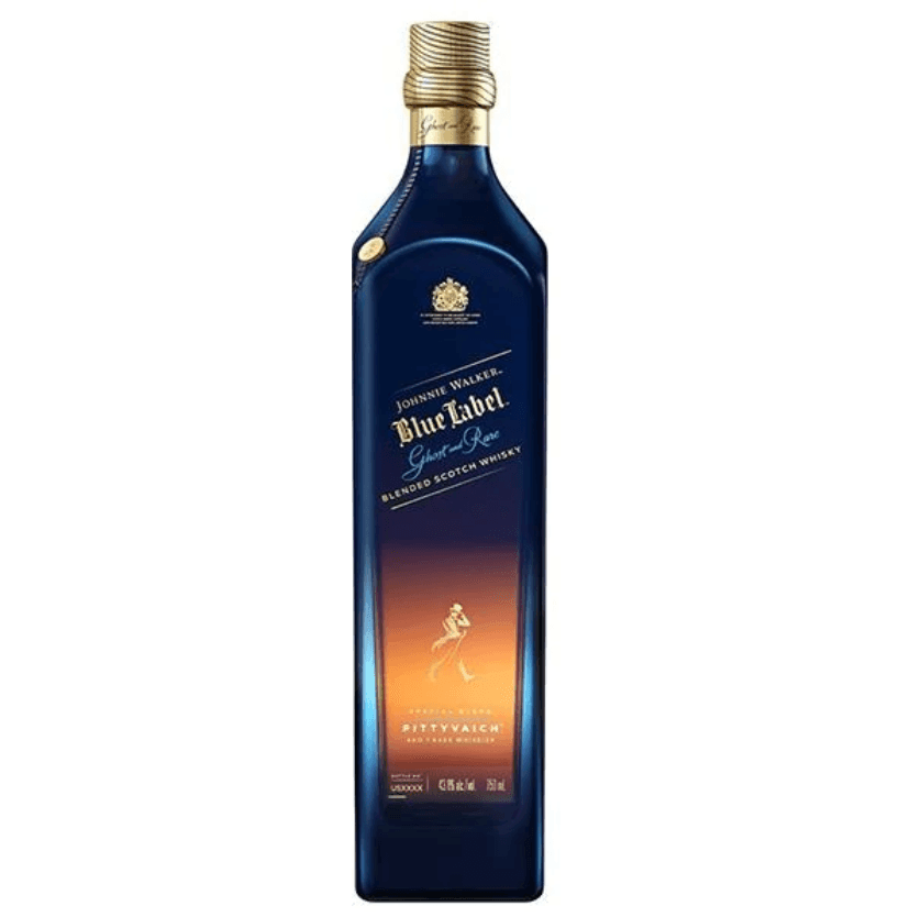 Johnnie Walker Blue Label Ghost & Rare Pittyvaich Blended Scotch Whisky 750mL - Harry's Liquor