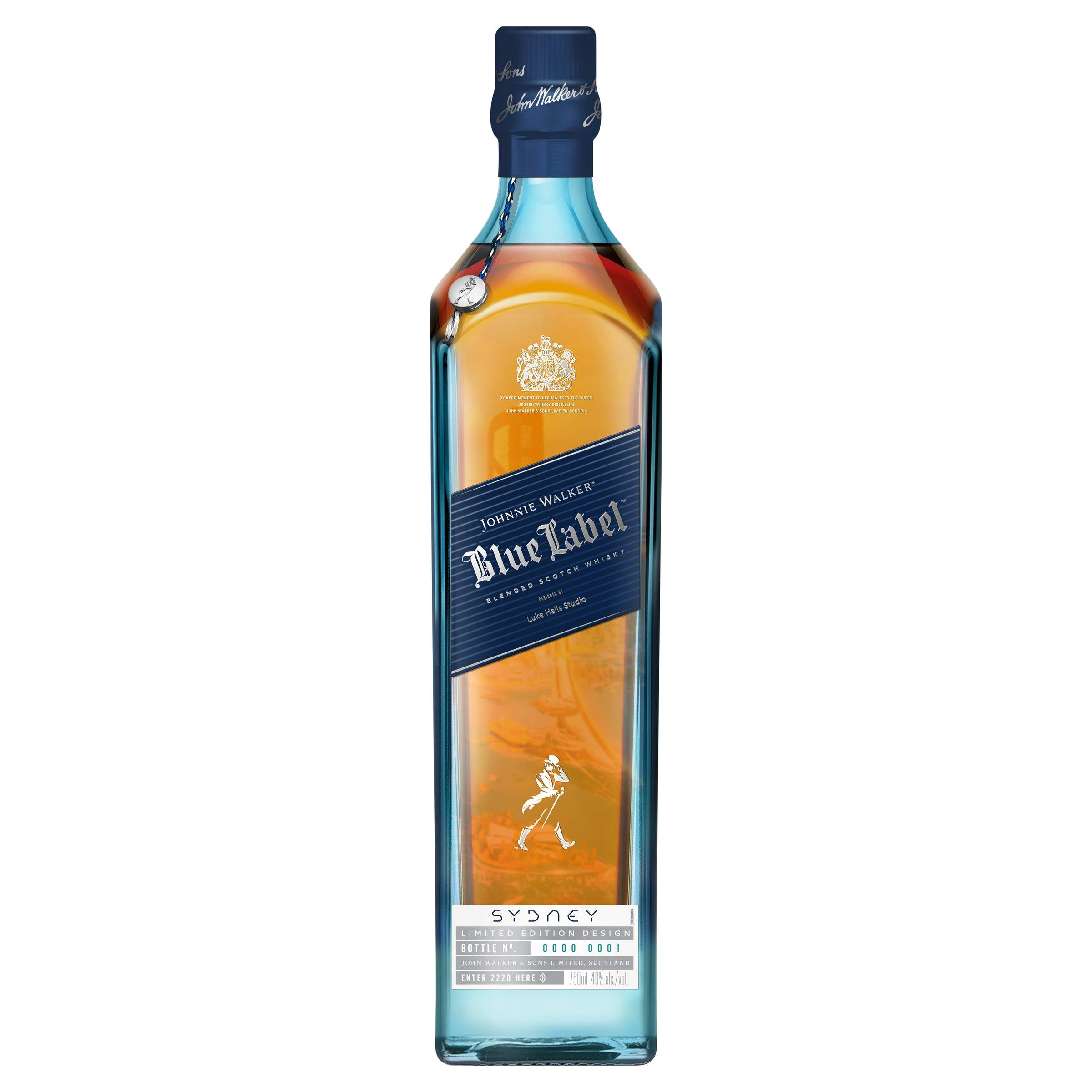 Johnnie Walker Blue Label Sydney Edition Cities Blended Scotch Whisky 750mL - Harry's Liquor