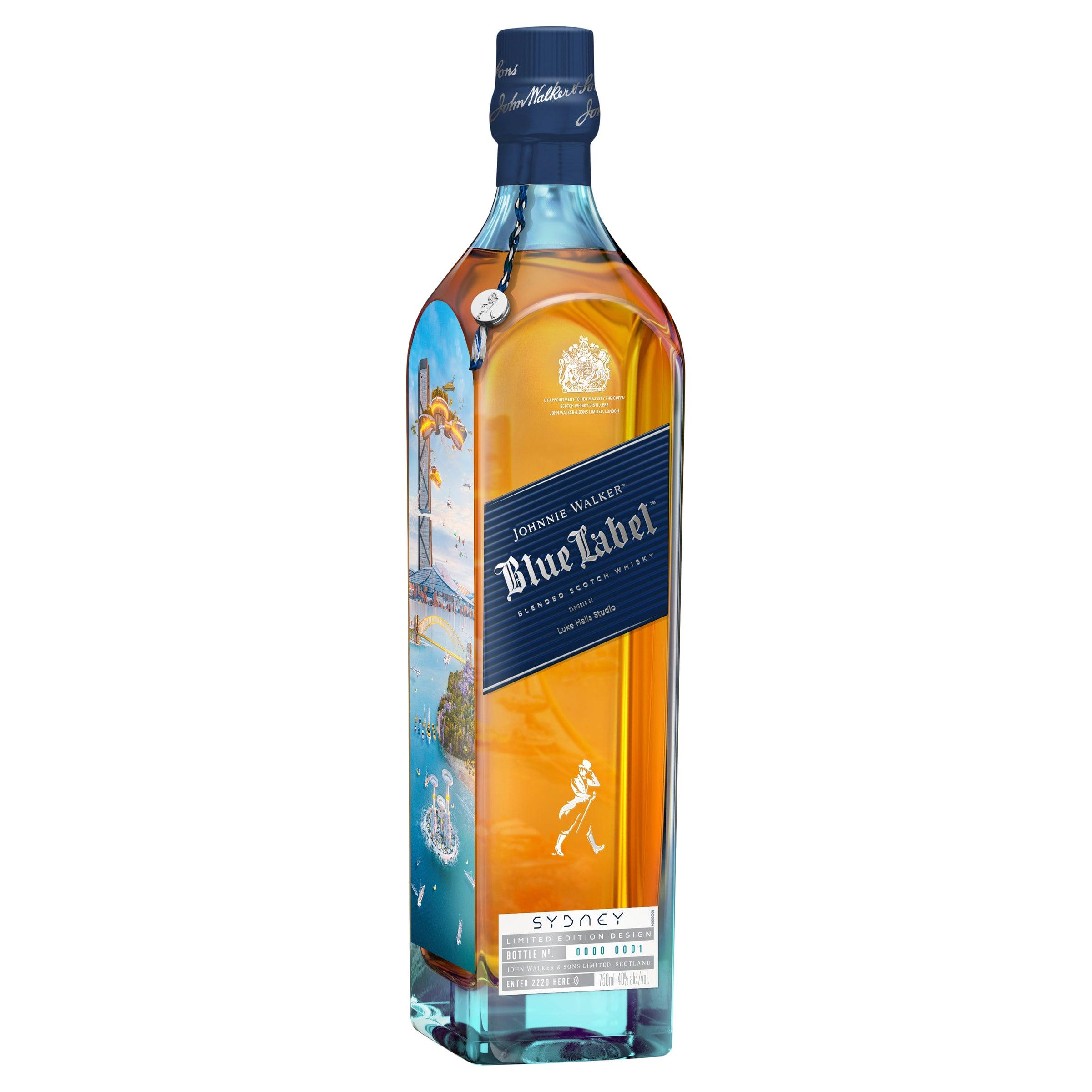 Johnnie Walker Blue Label Sydney Edition Cities Blended Scotch Whisky 750mL - Harry's Liquor
