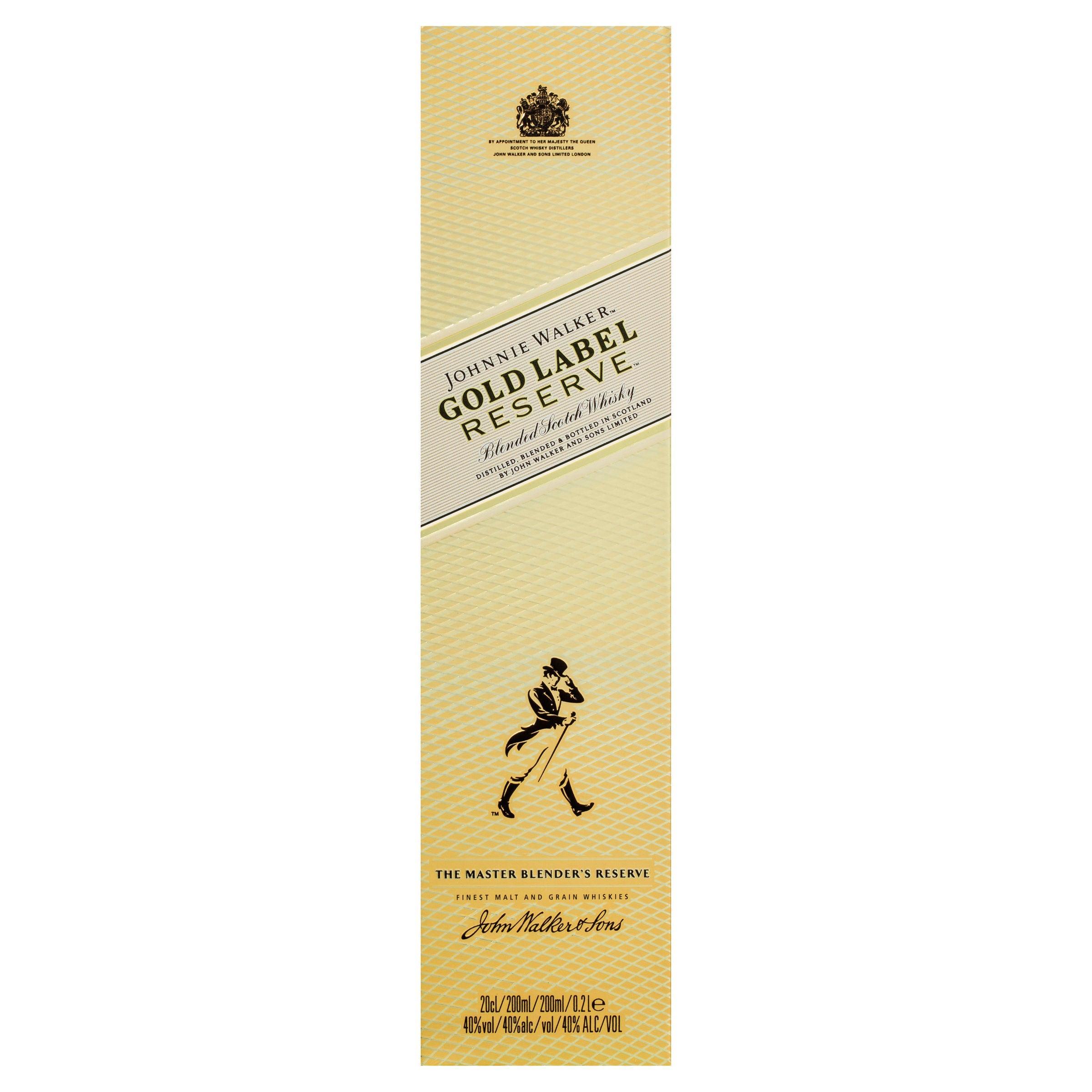 Johnnie Walker Gold Label Reserve Blended Scotch Whisky 700mL - Harry's Liquor
