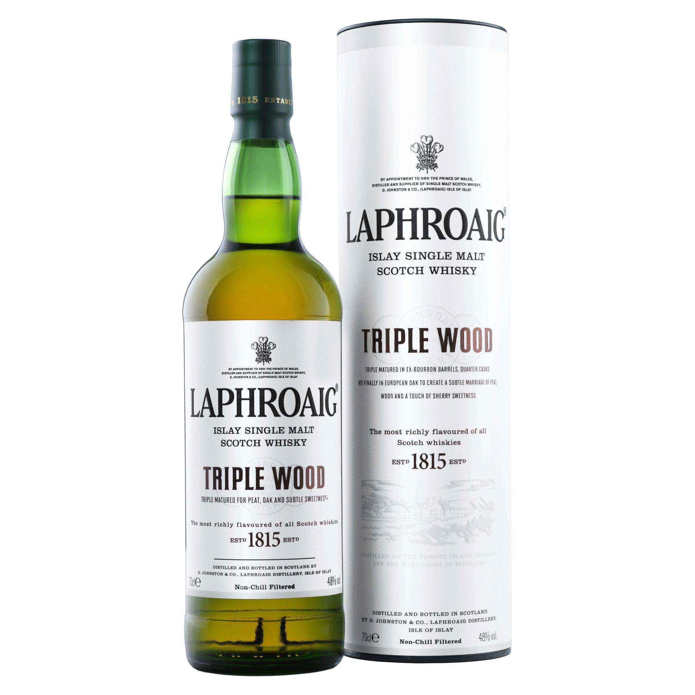Laphroaig Triple Wood Single Malt Scotch Whisky 700mL - Harry's Liquor