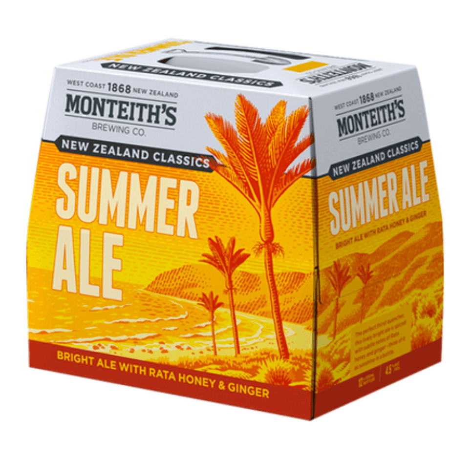 Monteith's Phoenix Summer Ale 12 Pack Bottle 330mL - Harry's Liquor